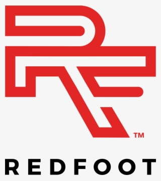 Redfoot Vertical Light Red - Graphic Design