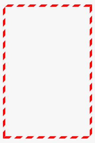 Frame A4 Format Page - Red Frame A4 Png