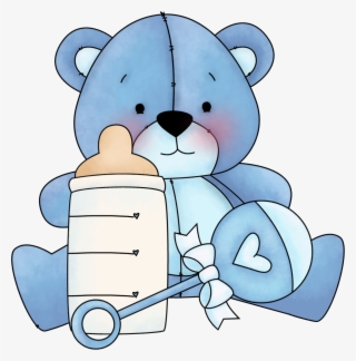 Blue Teddy Bear Clipart