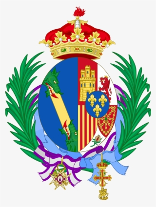 Coat Of Arms Of Infanta Margarita Of Spain - Earl Of Athlone Coat Of Arms