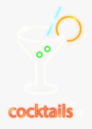 Cocktails Neon Sign - Classic Cocktail