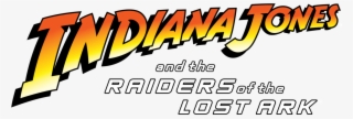 Indiana Jones And The Raiders Of The Lost Ark - Indiana Jones Adventure Font