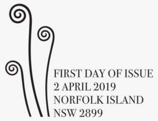 Norfolk Island Tree Fern Postmark - Amelia Island
