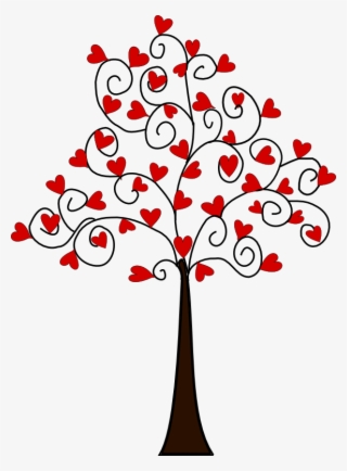 By Conette Enslin - Heart Tree Drawing