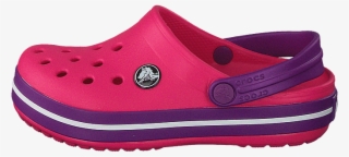 Buy Crocs Crocband Clog K Paradise Pink/amethyst Purple - Slip-on Shoe