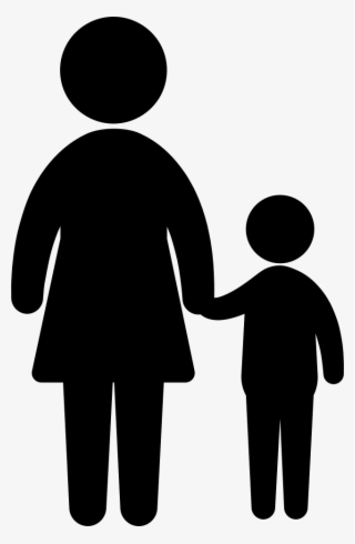 Png File Svg - Family Silhouette Coloring Pages