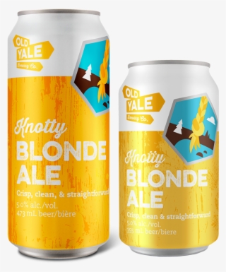 Old Yale Brewing - Blonde Can Beer