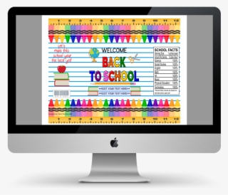 Grab These Free Back To School Chip Bag Printables - Computer Monitor