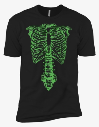 Spinal Tap Green Skeleton Nigel Tufnel Ribcage - Spinal Tap T Shirt