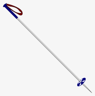 Medium Image - Ski Pole Clipart Png