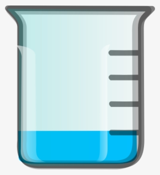 Png Free Download Beaker With Water Clipart - Large Beaker Clip Art