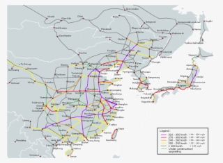 Operational High-speed Lines In East Asia - High Speed Trains In Asia