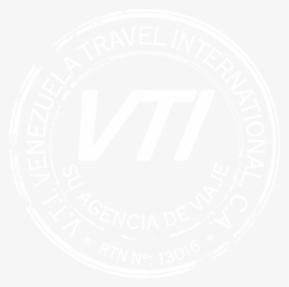 Sello Vti Vzla Blanco - Circle