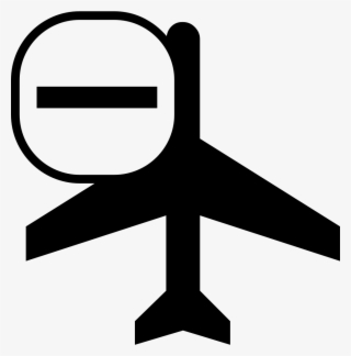 Civilian Airplane Black Silhouette With A Minus Sign - Up In The Air 2009 Poster