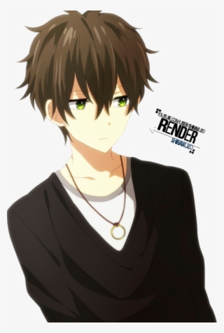 Green Eyes, Anime Boy, And Hyoukai Image - Anime Boy Green Eyes