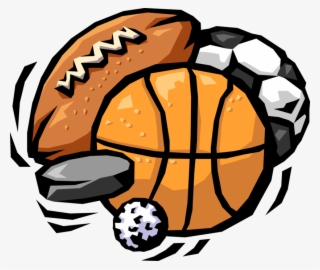 Vector Illustration Of Sports Balls With Football, - All Sports Logo