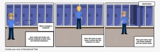 Notebook Locker - Storyboard