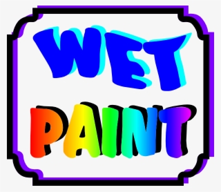 Paint Clipart Free - Wet Paint Clip Art