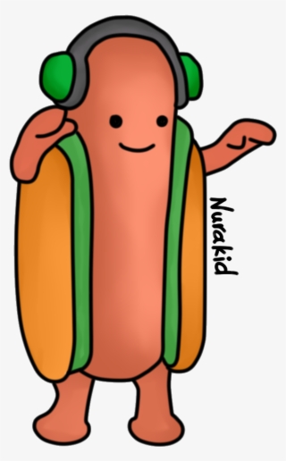 Hot Dog By Nurakid - Dancing Hot Dog Cartoon