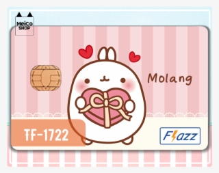 [tf-1722] Stiker Flazz Molang Valentine - Flazz Bca