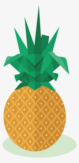 Pineapple Fruit Clipart Of - Cartoon Pineapple Draw