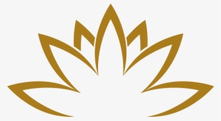 Lotus Vector Png - Simbolo Da Estetica Dourado
