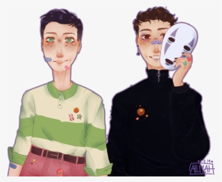 Dnp X Spirited Away 🌙 // @danielhowell @amazingphil - Cartoon