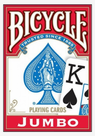 Rider Back International Jumbo Index - Bicycle Playing Cards