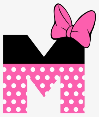 Minnie Mouse Printable Alphabet Letters Letras De Minnie Mouse Transparent Png 1362x1600 Free Download On Nicepng