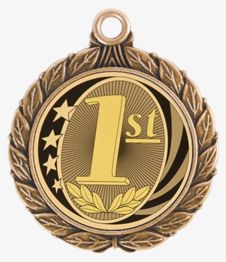 Wreath 1st Place Medal - Emblem