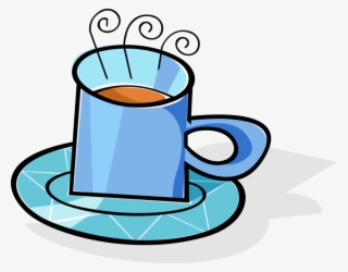 Vector Illustration Of Cup Of Hot Freshly Brewed Coffee - Coffee