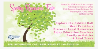 Spring Resource Fair - Tree Background
