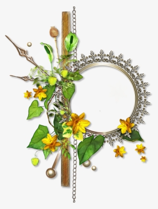 Simple Frame Flower Free Transparent Image Hq - Race Face Direct Mount Narrow Wide Chainring