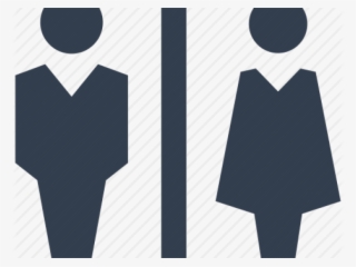 Person Icons Bathroom - Illustration