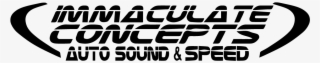 Immaculate Concepts Auto Sound And Speed - Graphics