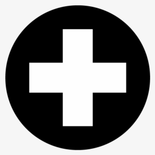 Cross - Hospital - Icon - Free - Plus Sign Circle Png