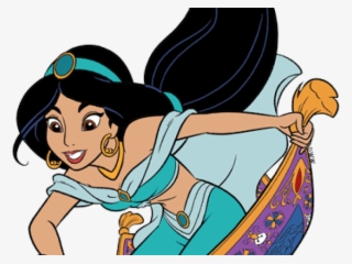 jasmine clipart magic carpet - princess jasmine flying carpet