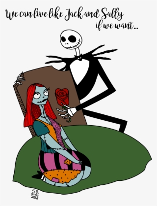 Jack And Sally For My Bf ♥ - Cartoon