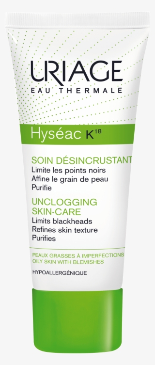 Uriage Hyseac K18 Deep Pore Cleansing Care Cosmetics - Cream