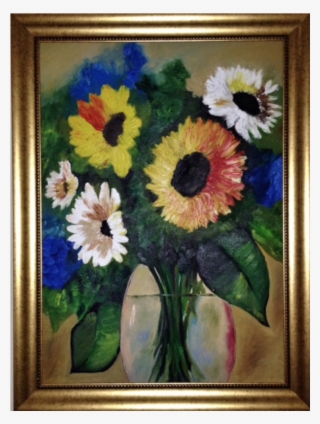 Flowers Paintings, Original Paintings, , Omr2 - Sunflower