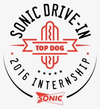 Sonic Internship Logo - Circle