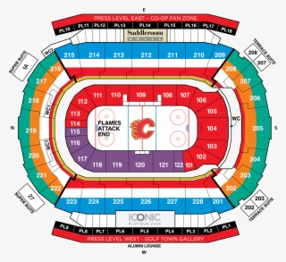 Saddledome Seating Map - Saddledome Seating Chart