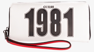 Guess Felix Large Zip Around White