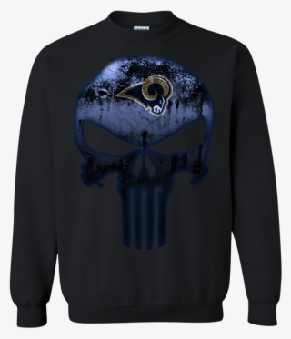 Los Angeles Rams Football The Punisher Skull Shirts - Los Angeles Rams
