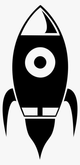 Big Image - Rocket Black Png