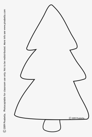 Christmas Shapes Clip Art - Christmas Tree Shape Clip Art