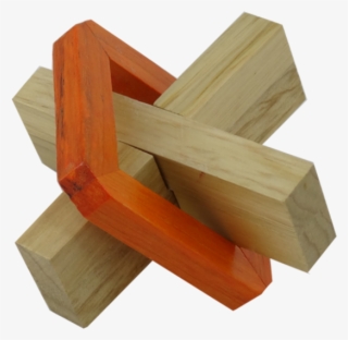 Unlock The Cross Puzzle - Plywood