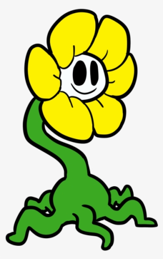 Once Flowey Reaches The Surface And Gets Plenty Of - Cartoon