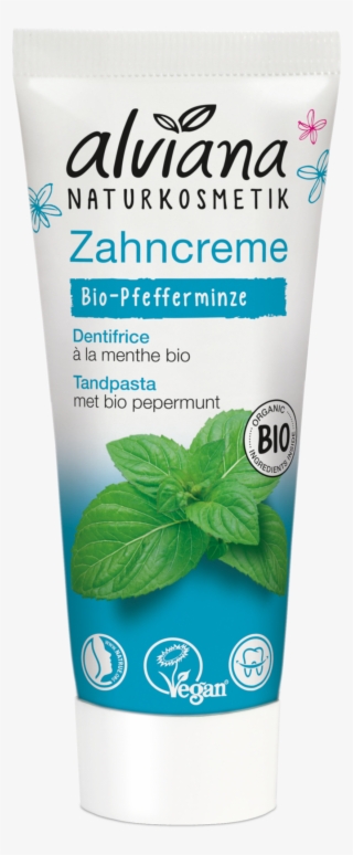 Alviana Naturkosmetik Organic Peppermint Toothpaste - Herbal