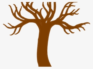 Stem Clipart Tree Bark - Bare Tree Clip Art
